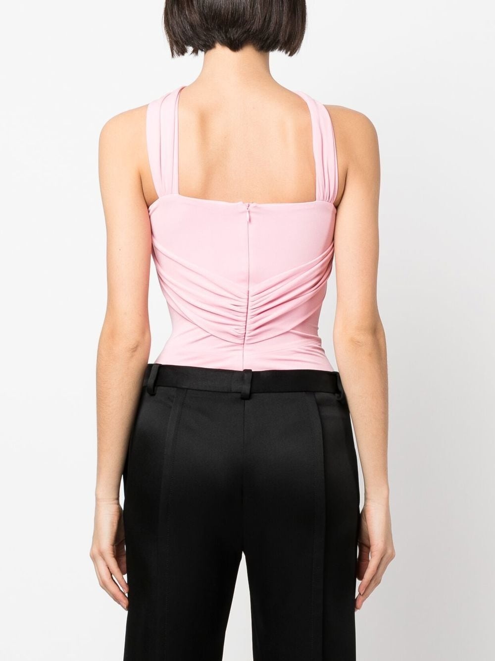 twisted cut-out bodysuit - 4