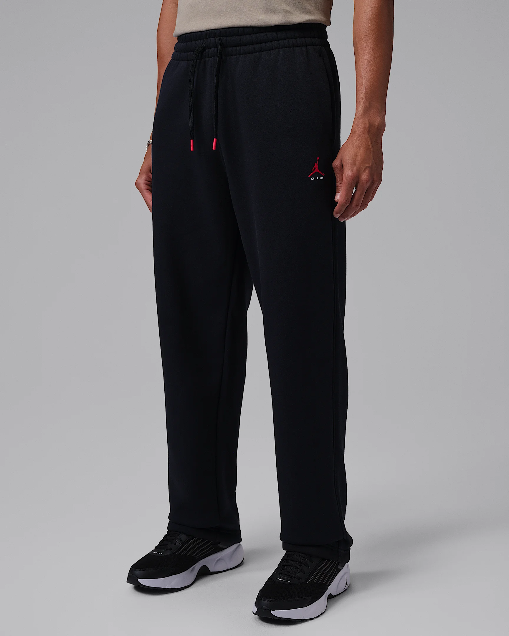 Jordan Brooklyn Men's Statement Fleece Open-Hem Pants - 1
