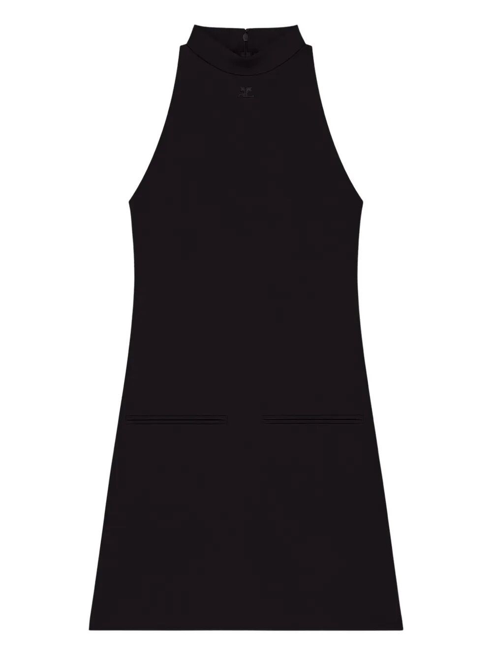 The 'HERITAGE' CREPE A LINE DRESS by COURREGES is a stunning addition to any wardrobe. Crafted from  - 1