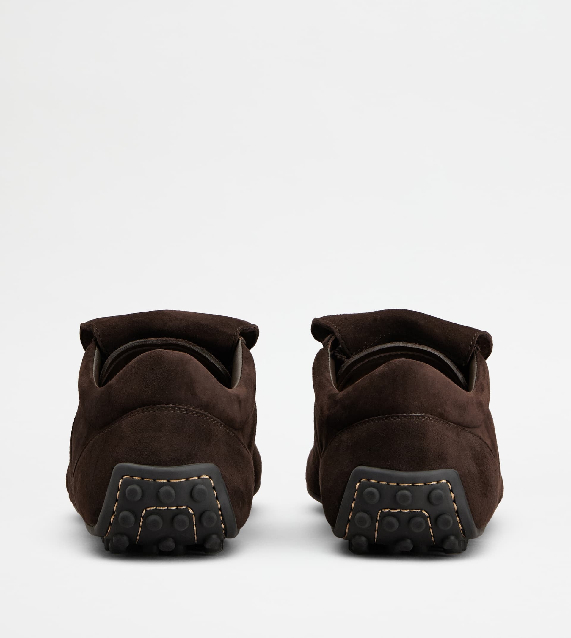 TOD'S T-MARATHON SNEAKERS IN SUEDE - BROWN - 3