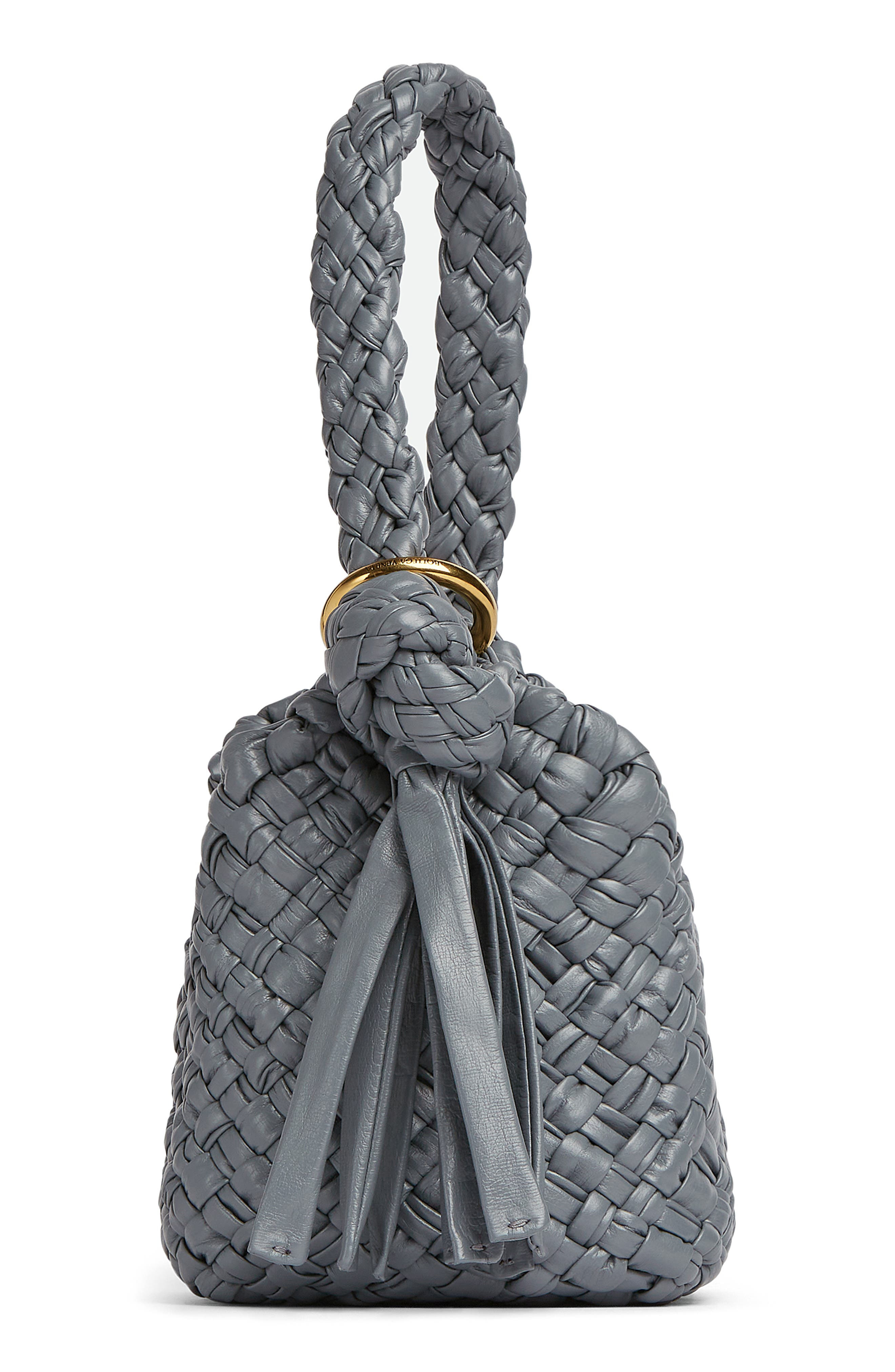 Mini Piero Intrecciato Leather Bucket Bag - 5