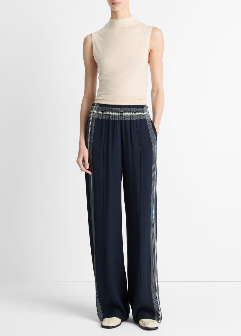 Handkerchief-Stripe Pull-On Pant 1