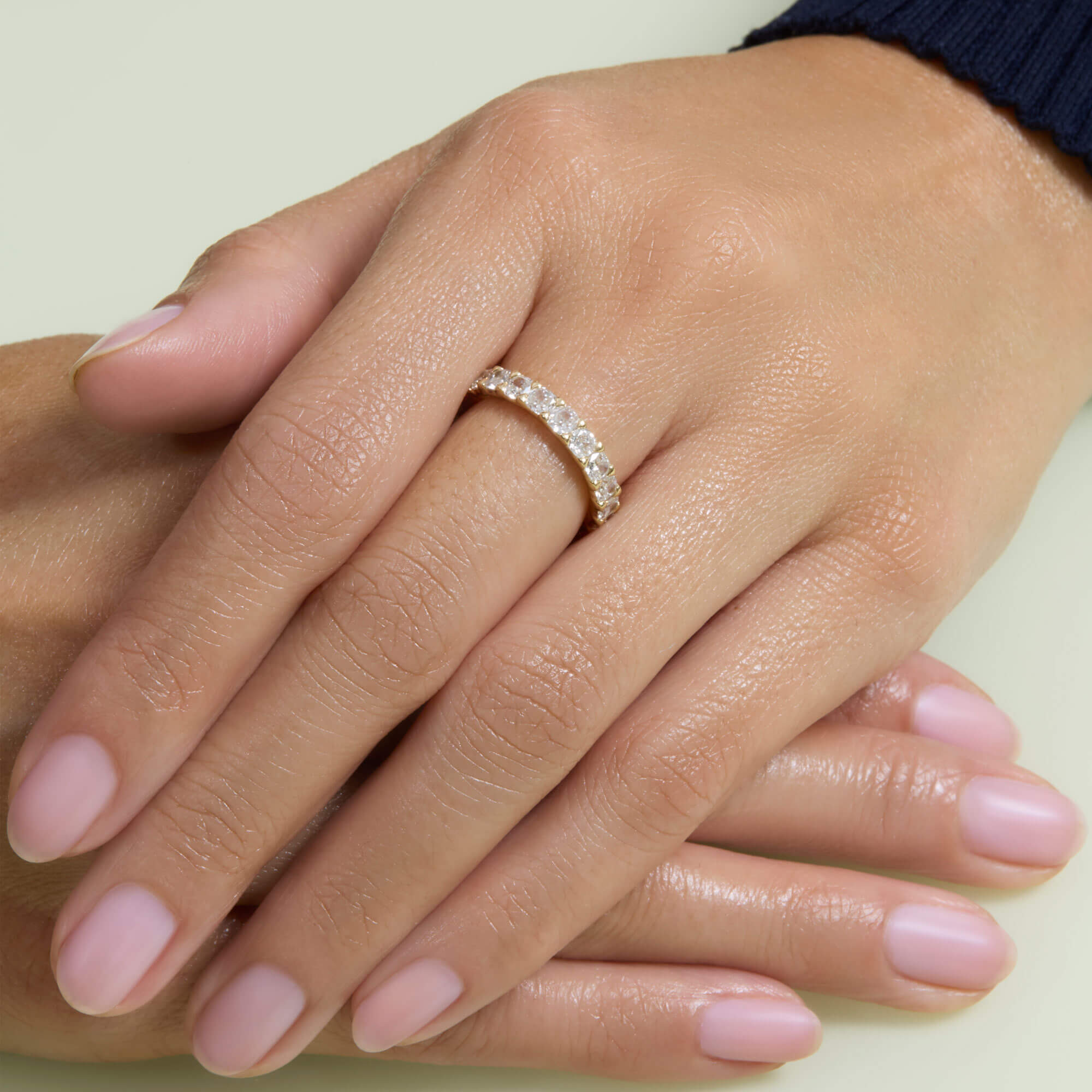 Stephanie LAB-Created Diamond Eternity Band - 2