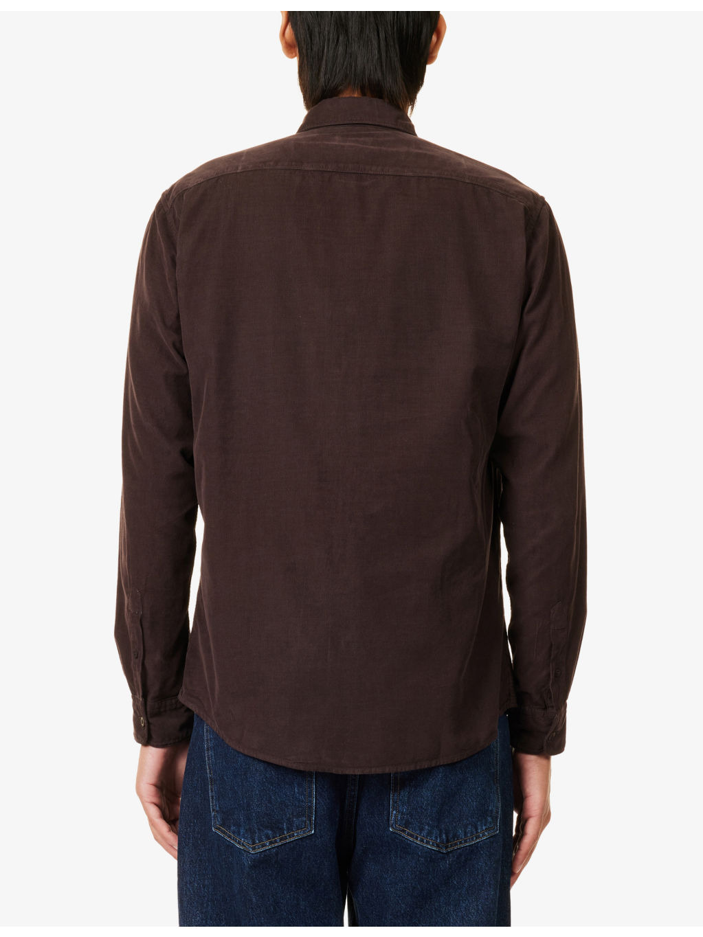 Fine Long-Sleeve Corduroy Shirt - 4