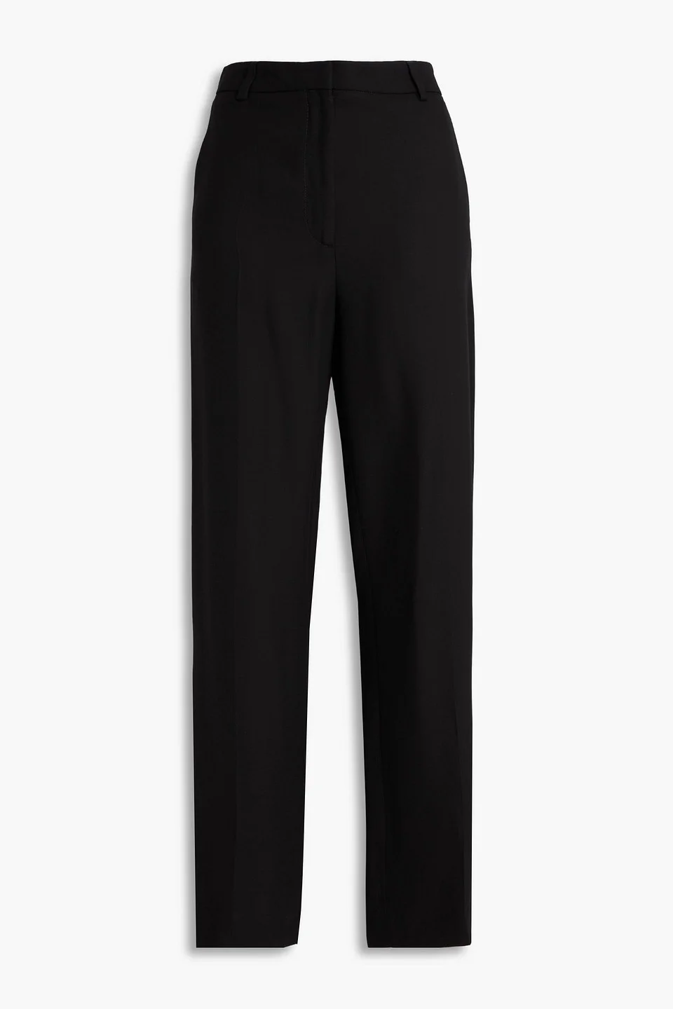 Crepe wide-leg pants - 1