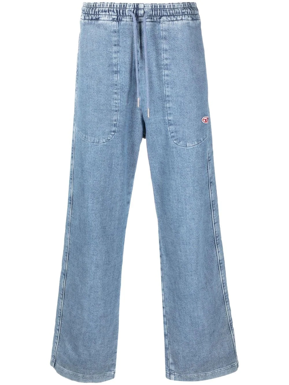 D-Martians straight-leg jeans - 1