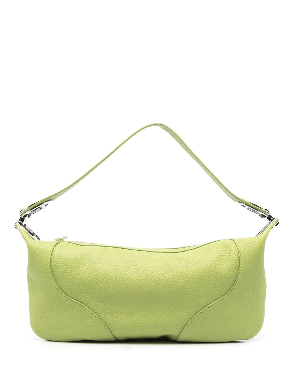 pebbled-texture shoulder bag - 1