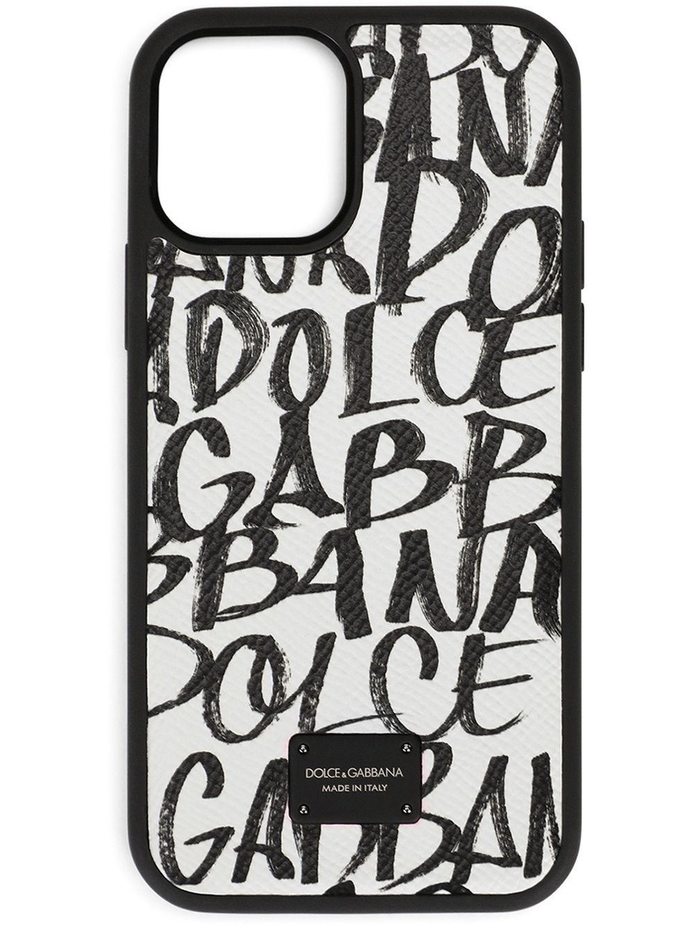 monogram-print iPhone 12 case - 1