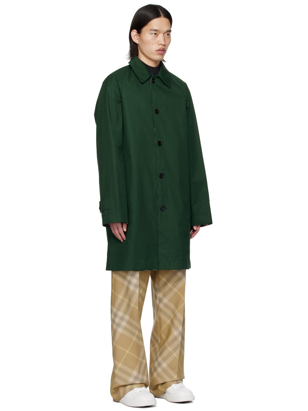Green Reversible Coat - 2
