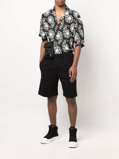 Alexander McQueen side zip-detail shorts outlook