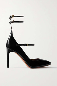 Alaïa 90 patent-leather Mary Jane pumps | REVERSIBLE