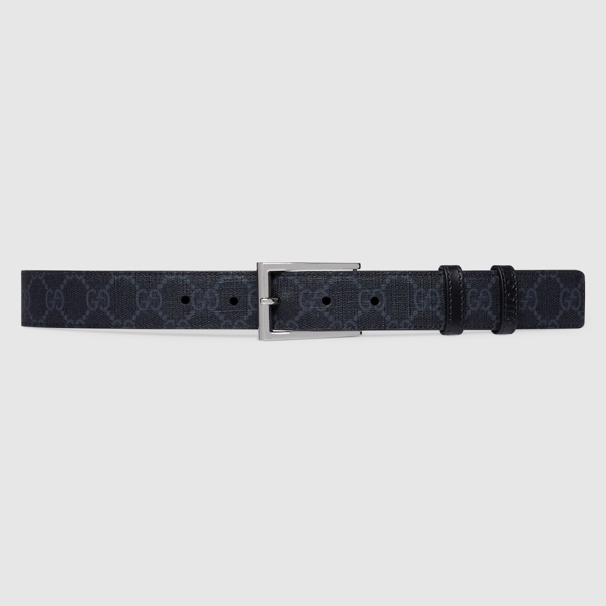 Reversible belt with rectangular buckle - 1