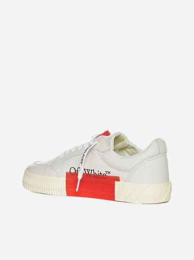 Off-White Low Vulcanized leather sneakers outlook