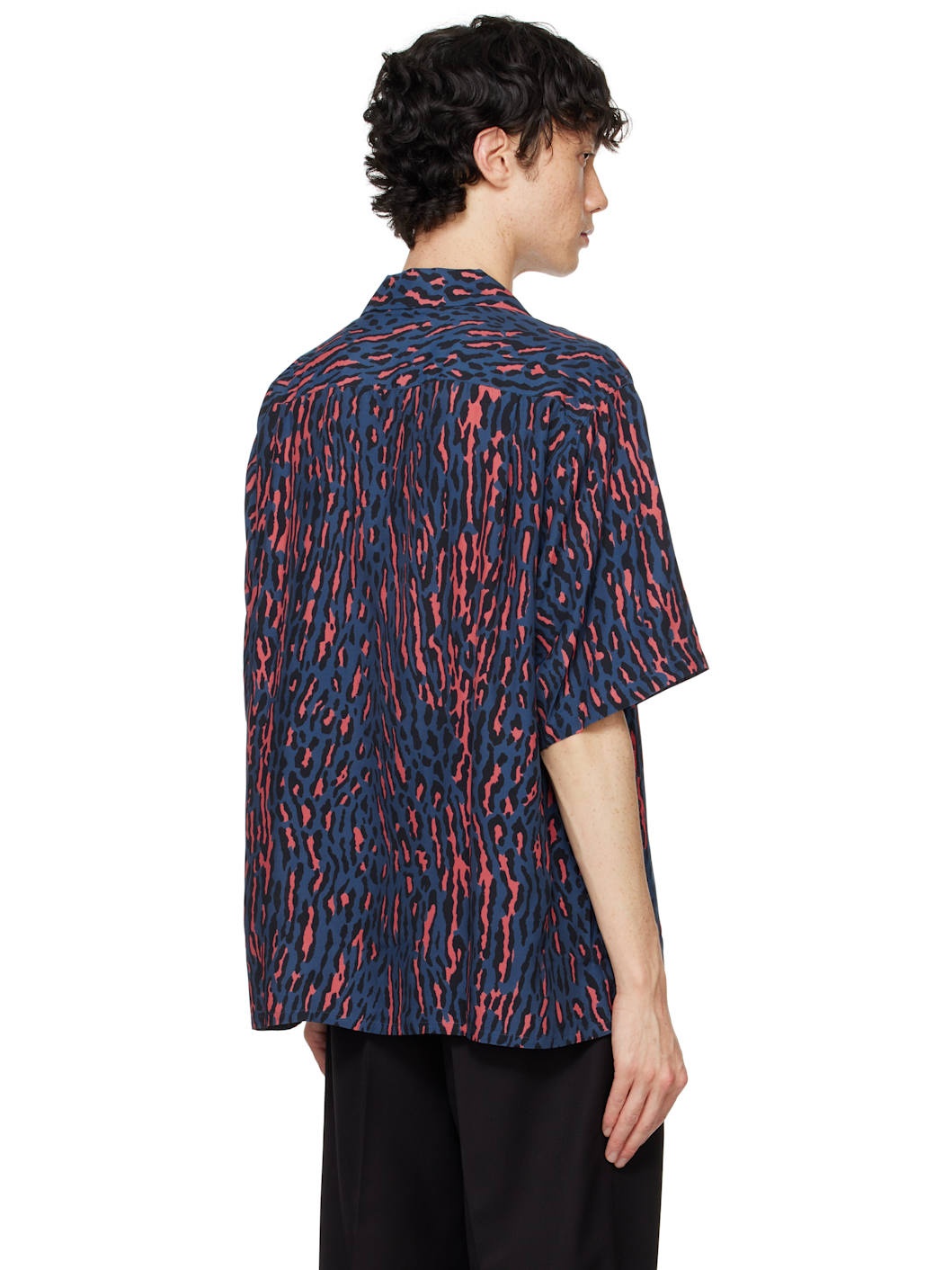 Navy Leopard Shirt - 3