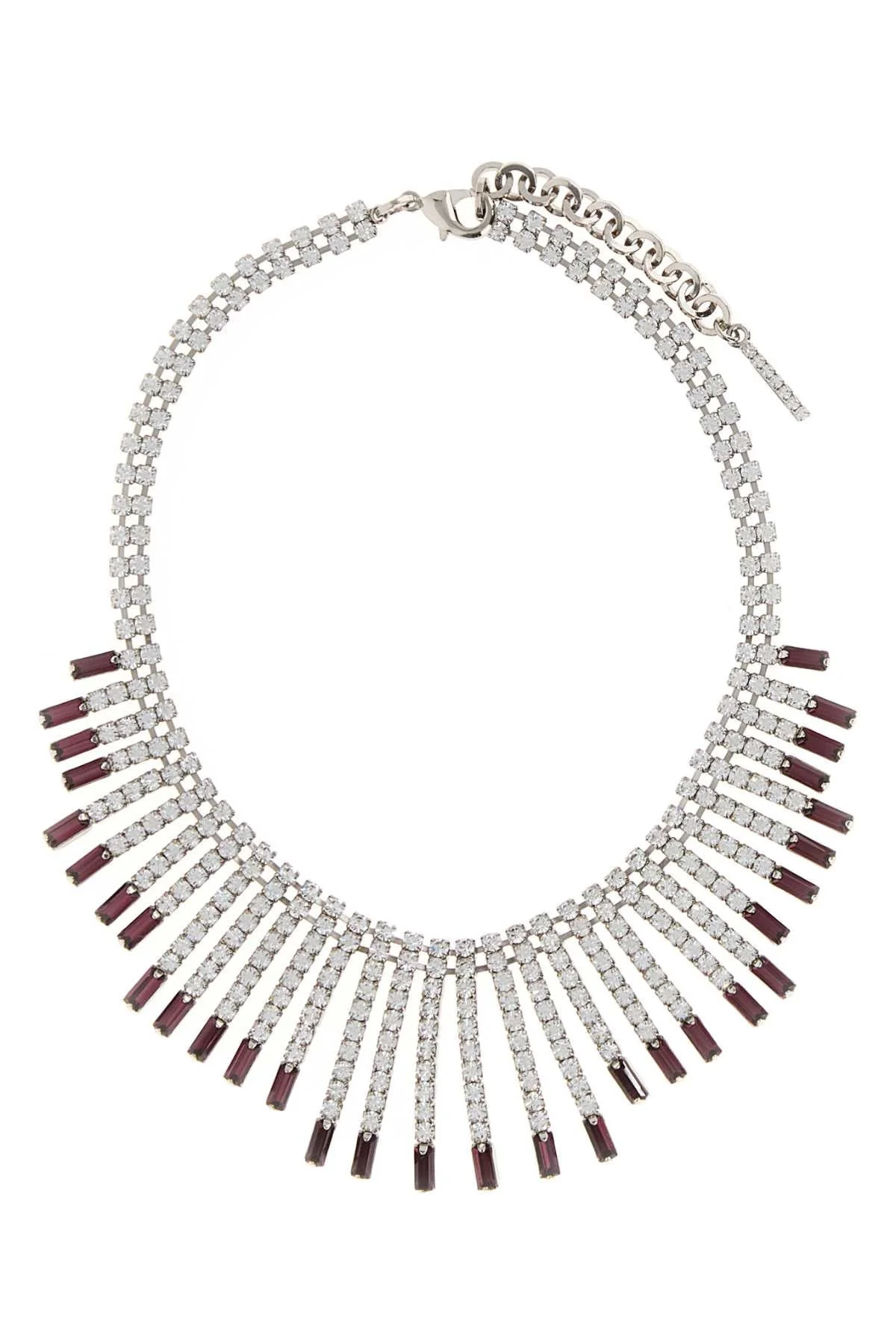Alessandra Rich Women Embellished Metal Necklace - 1