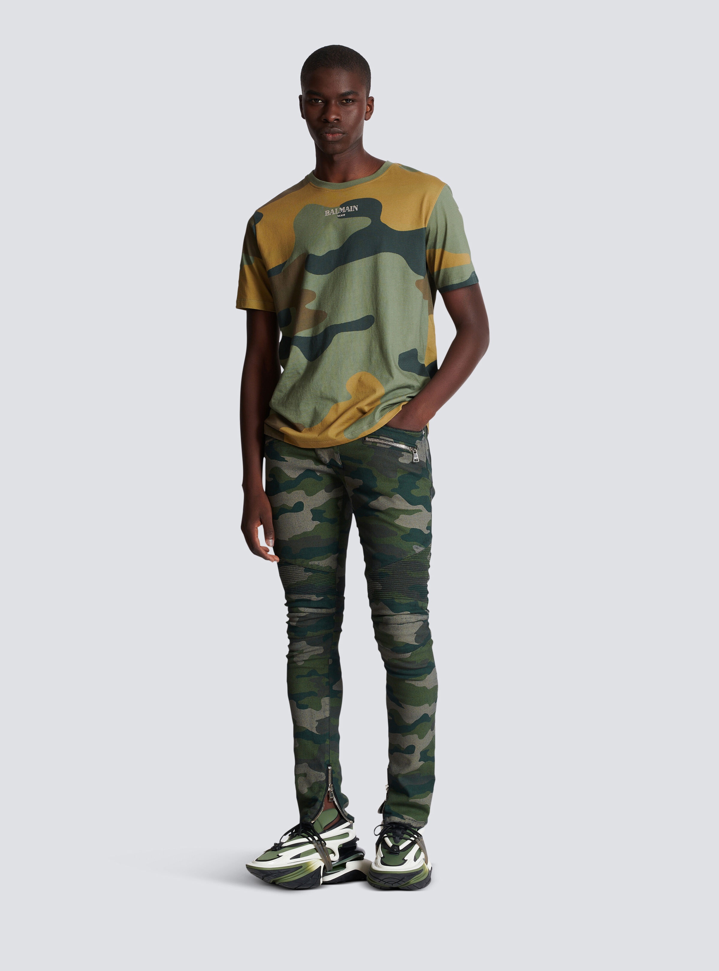 Slim-fit jeans in Camouflage denim - 2