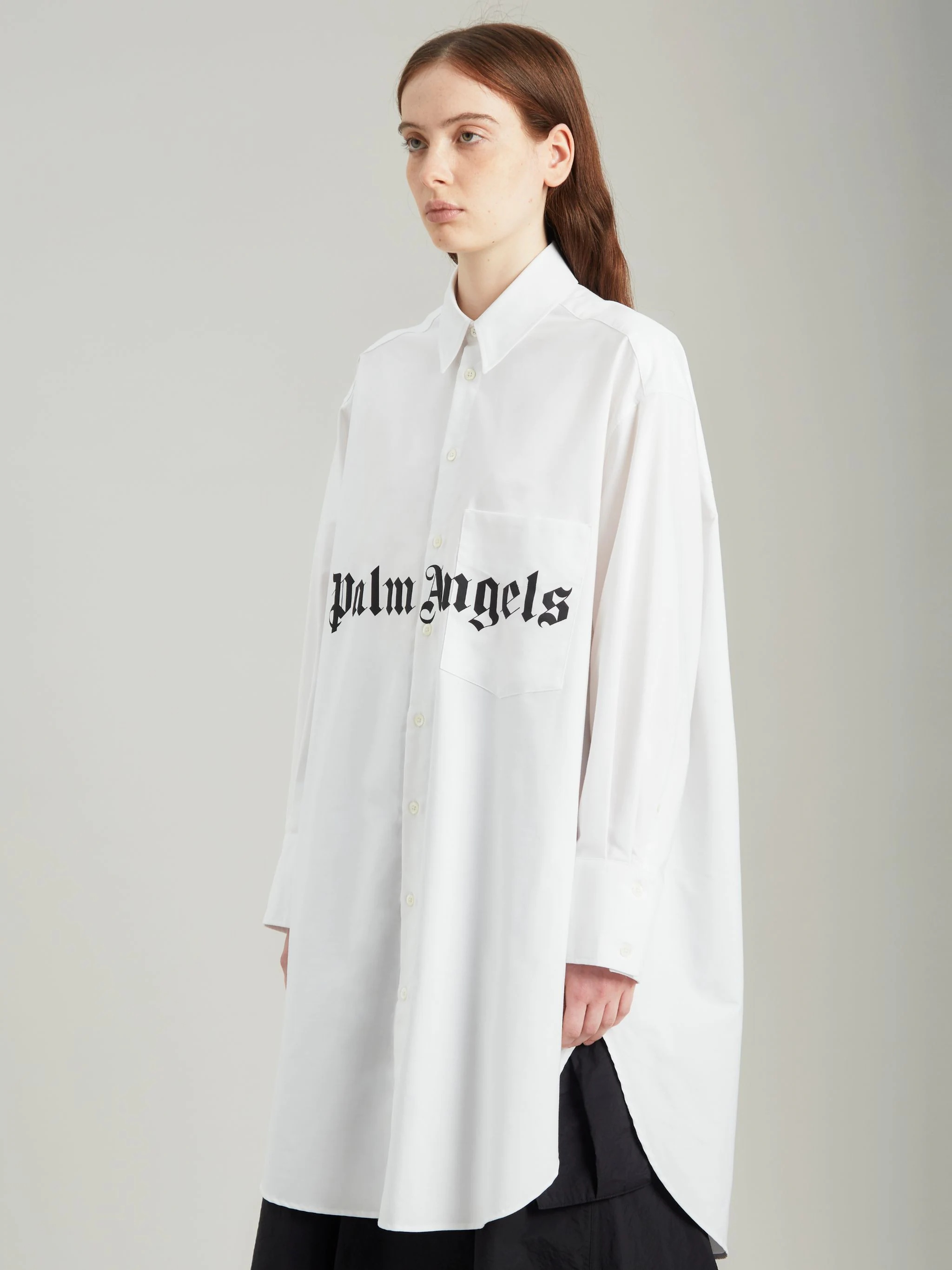LOGO SHIRT DRESS - 4