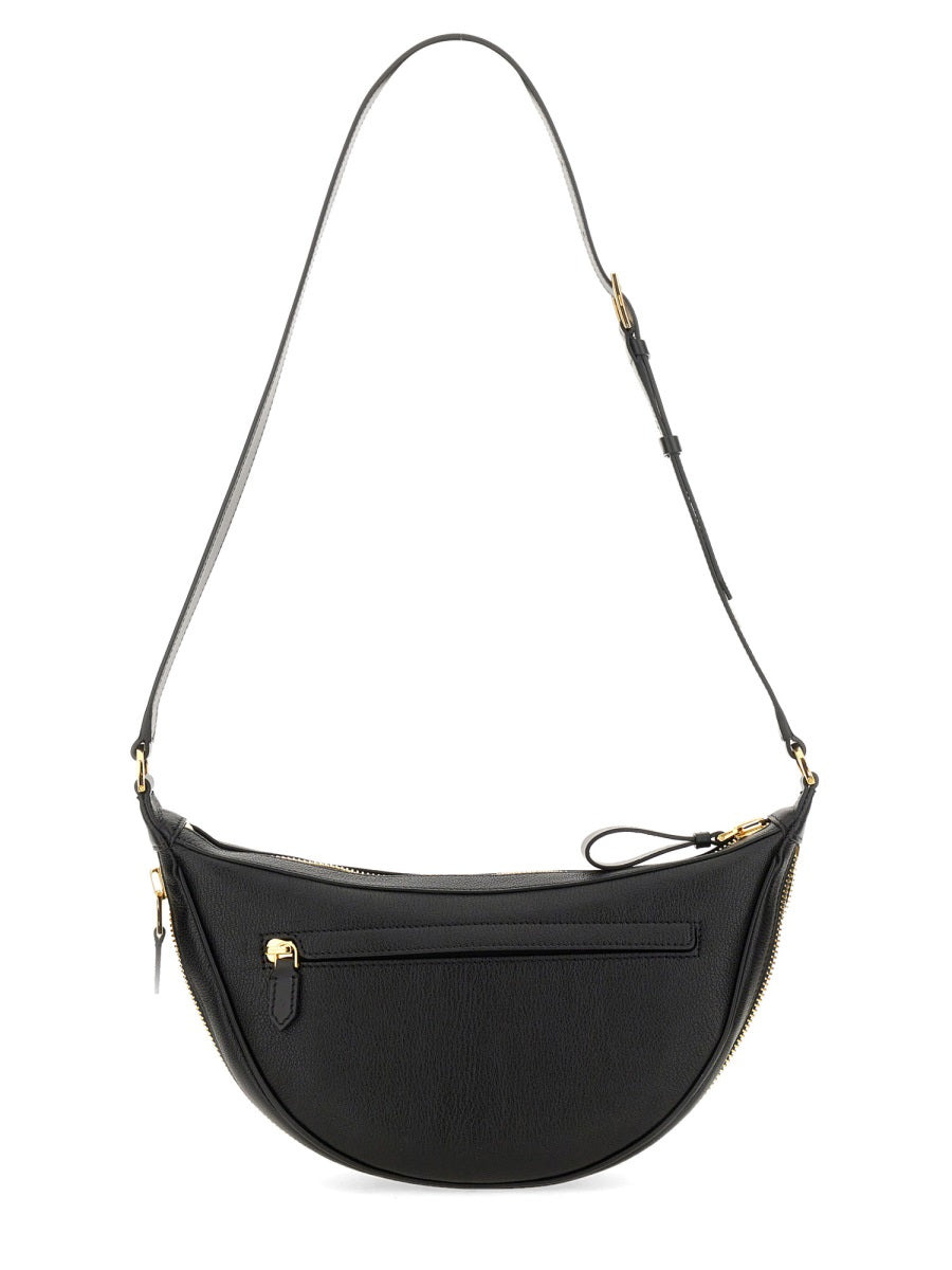 Tom Ford Men Crescent Leather Bag - 2