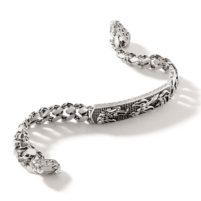 Naga ID Bracelet, Sterling Silver 3