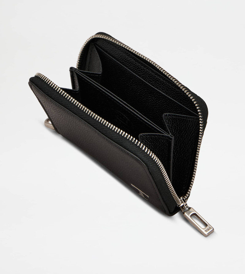 Tod's CREDIT CARD HOLDER IN LEATHER - GREEN outlook