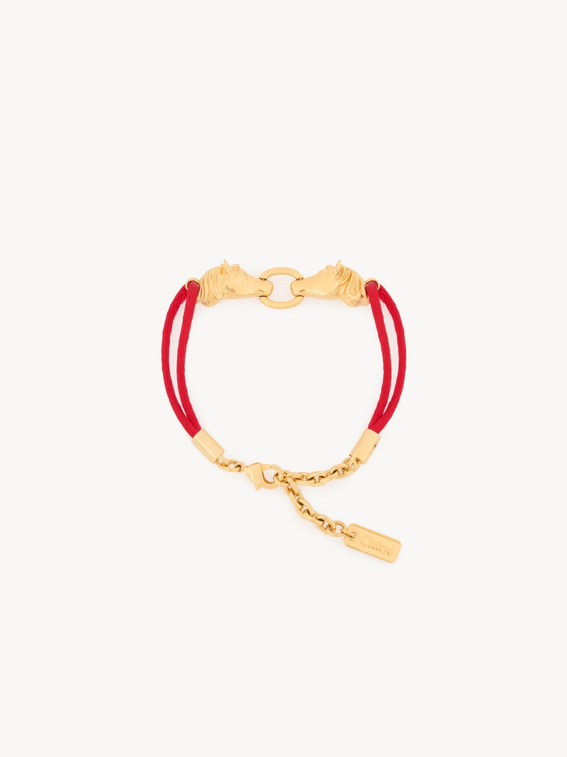 THE CHLOÉ CHAIN HORSE BRACELET 1