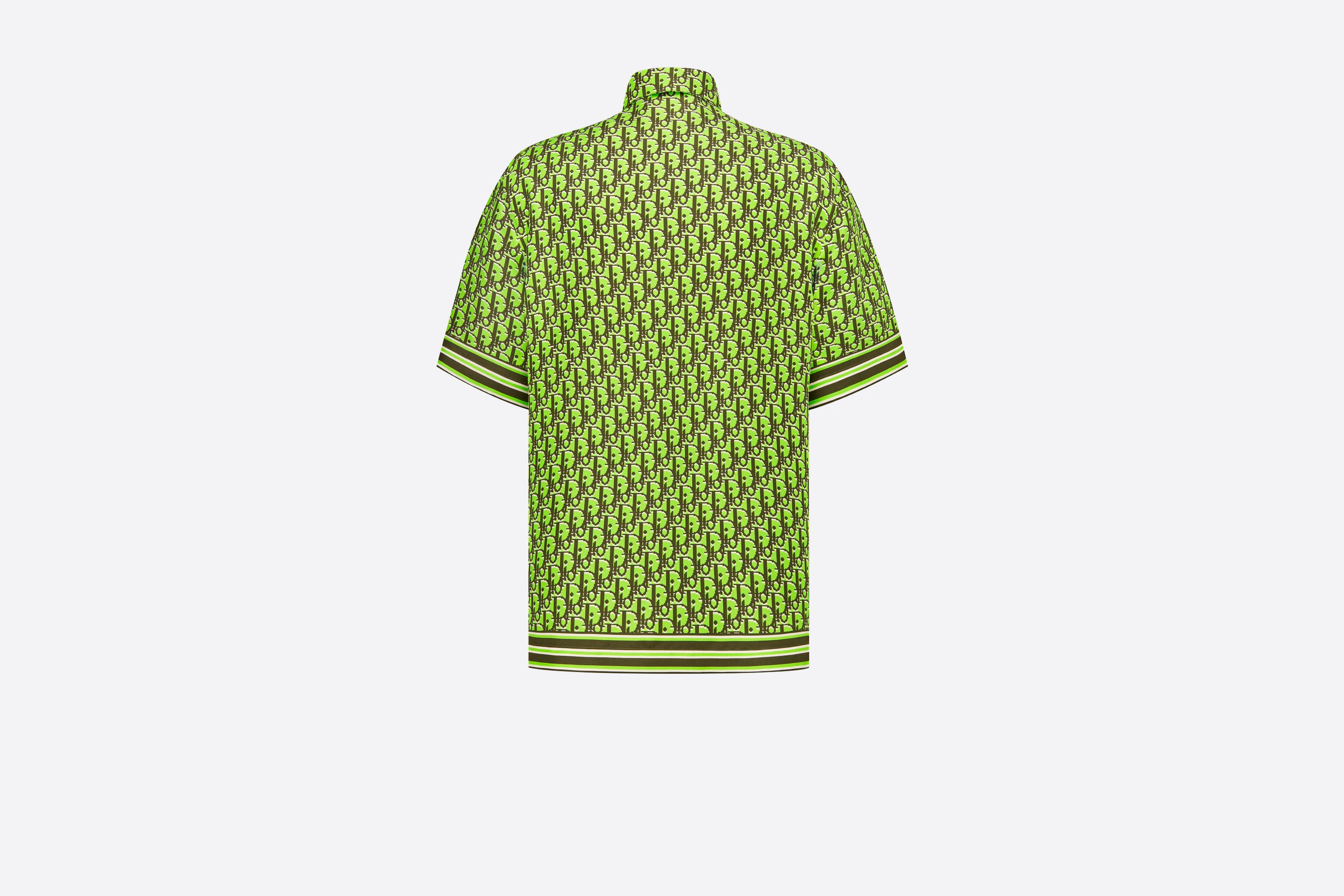 Dior Oblique Pixel Short-Sleeved Shirt - 2