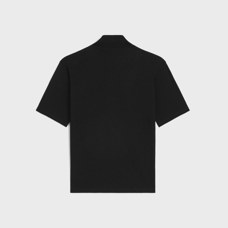 CELINE mock neck t-shirt IN cotton jersey outlook
