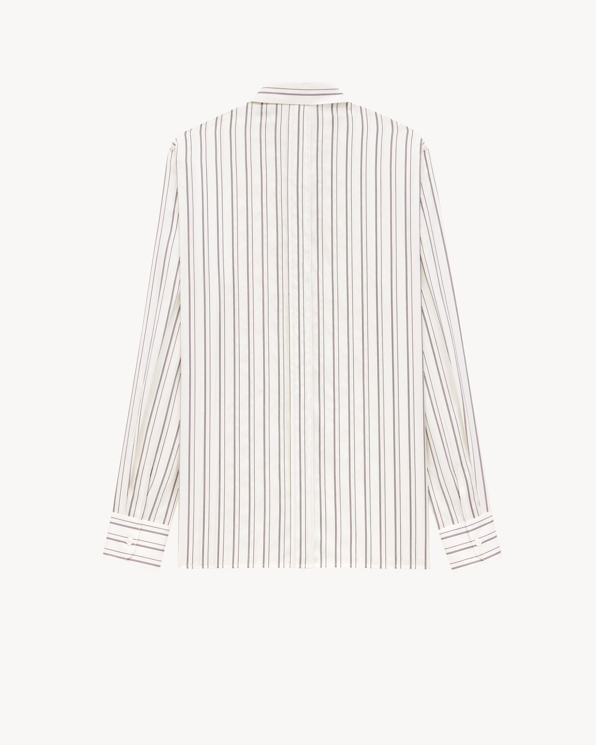 SHIRT IN STRIPED SILK - 2