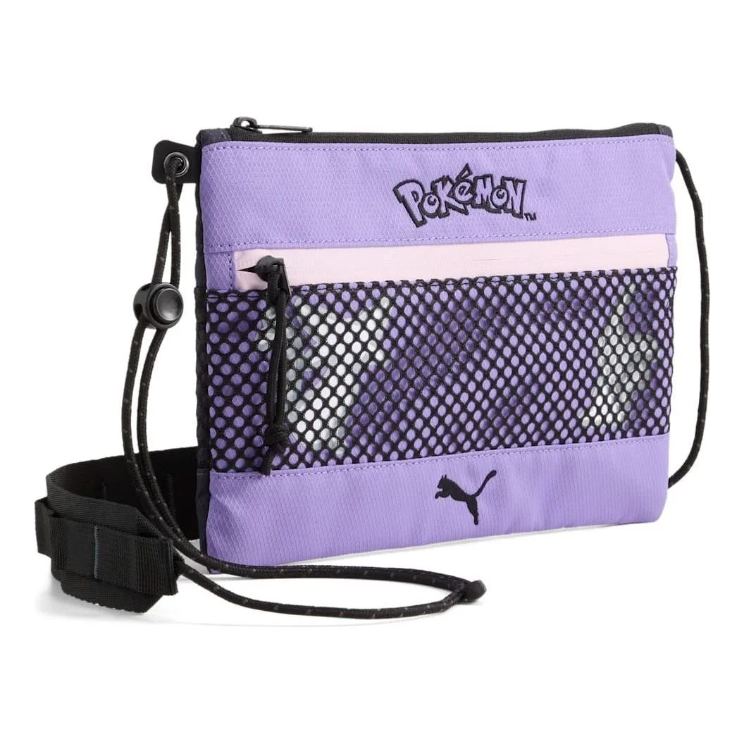 PUMA x Pokemon 0.5L Crossbody Bag 'Strong Gray Lavender Alert' 092363-01 - 1