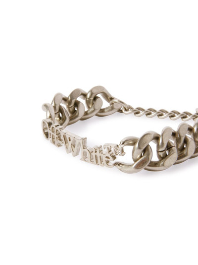 Off-White Logo Chain Bracelet outlook