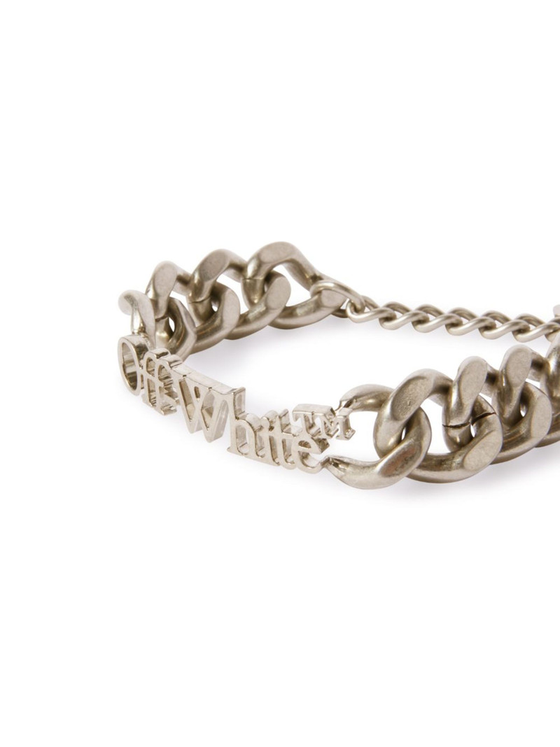Off-White Logo Chain Bracelet outlook