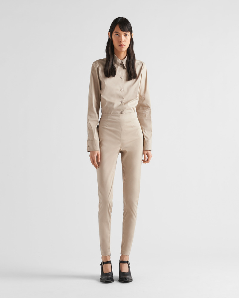 Prada Poplin pants outlook