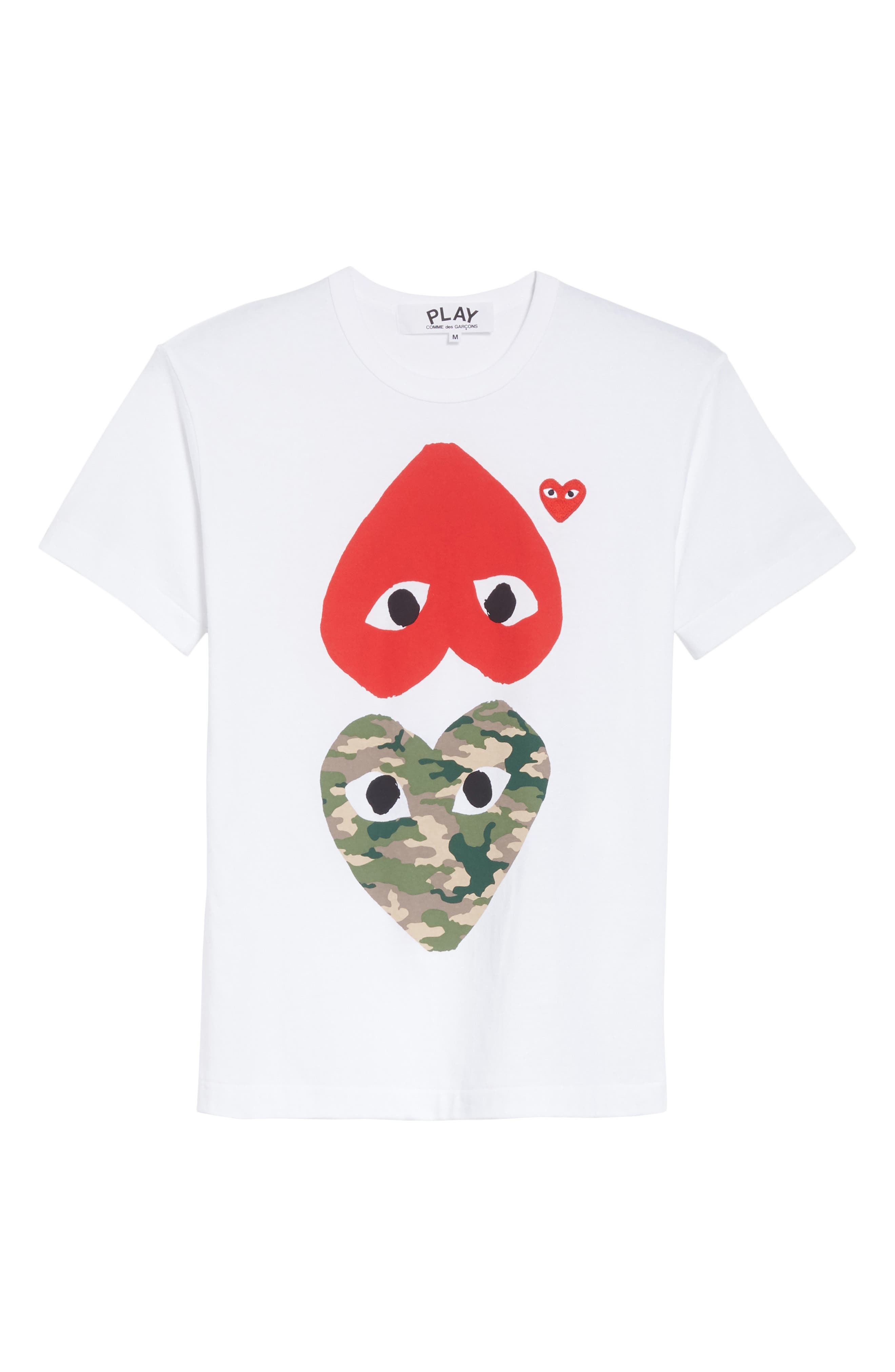 Camo Double Heart T-Shirt - 5