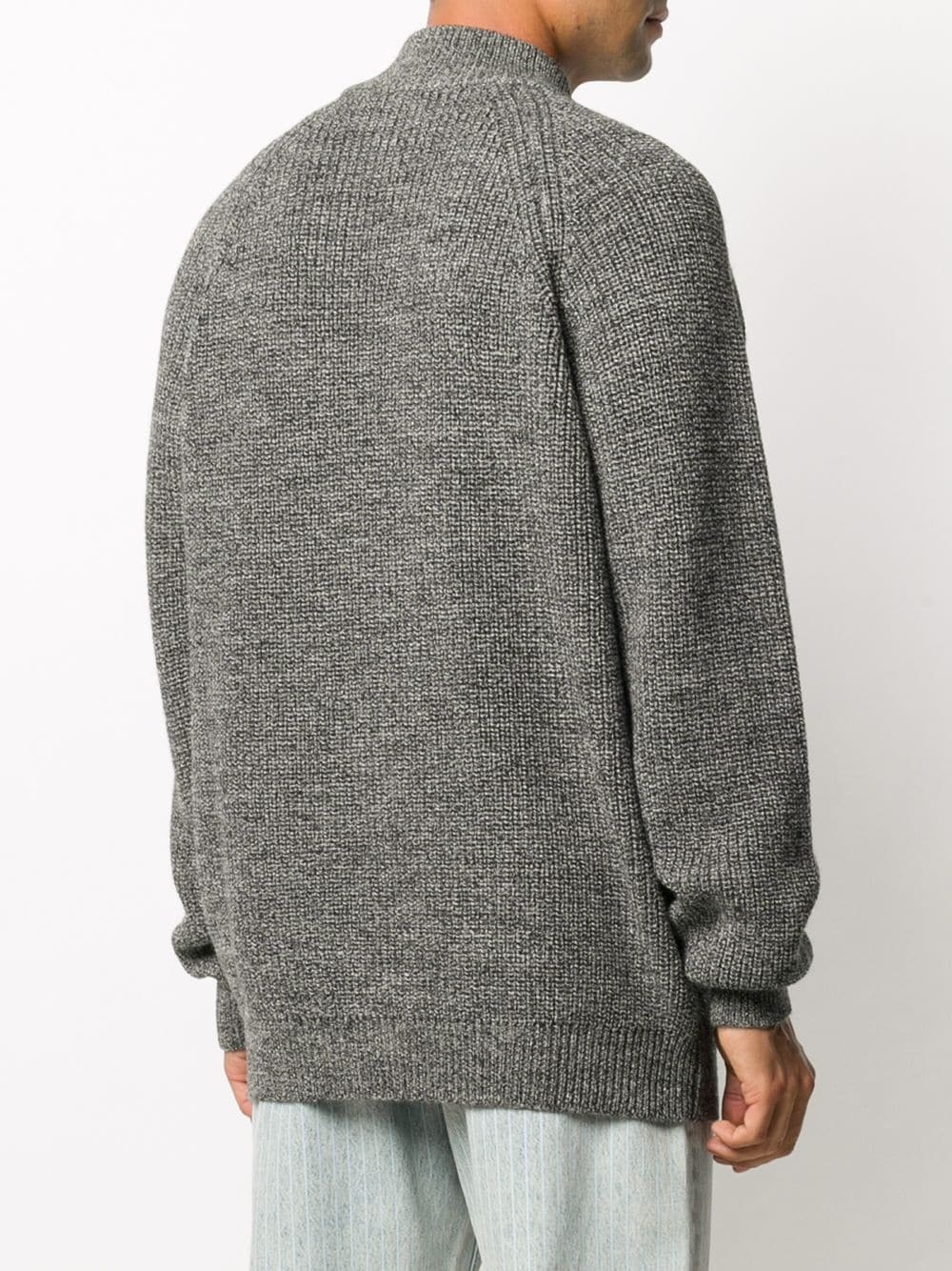 mock neck style jumper - 4