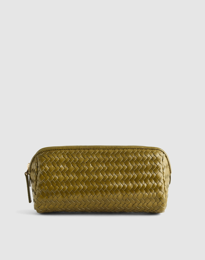 The Signature Woven Zip Pouch 1