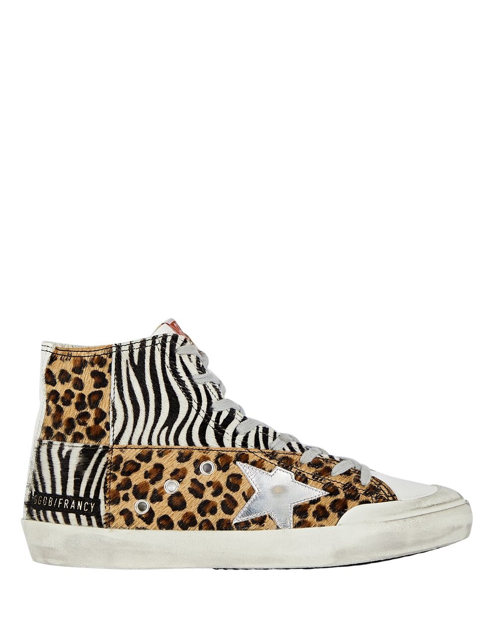 Francy Leopard High-Top Sneakers - 1