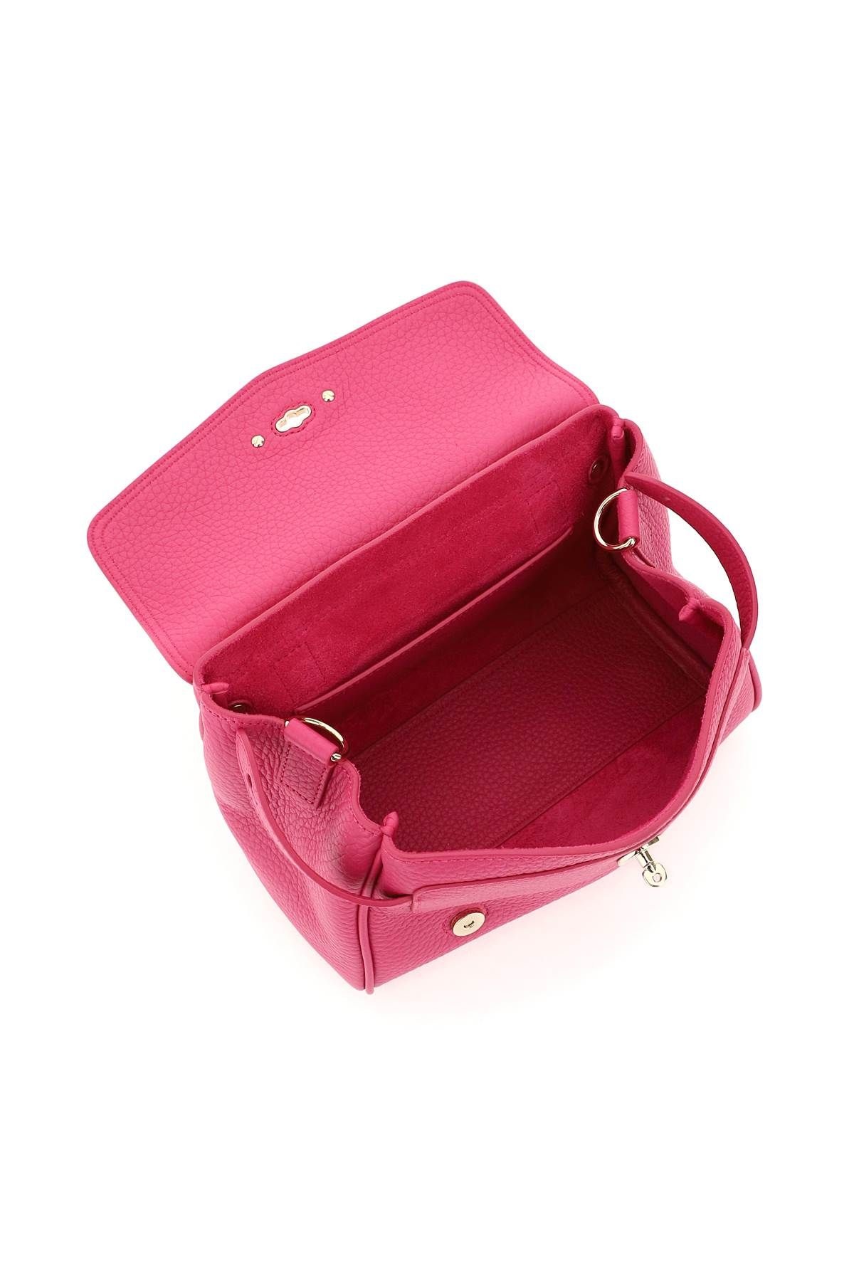 ALEXA GRAINED LEATHER MINI BAG - 4