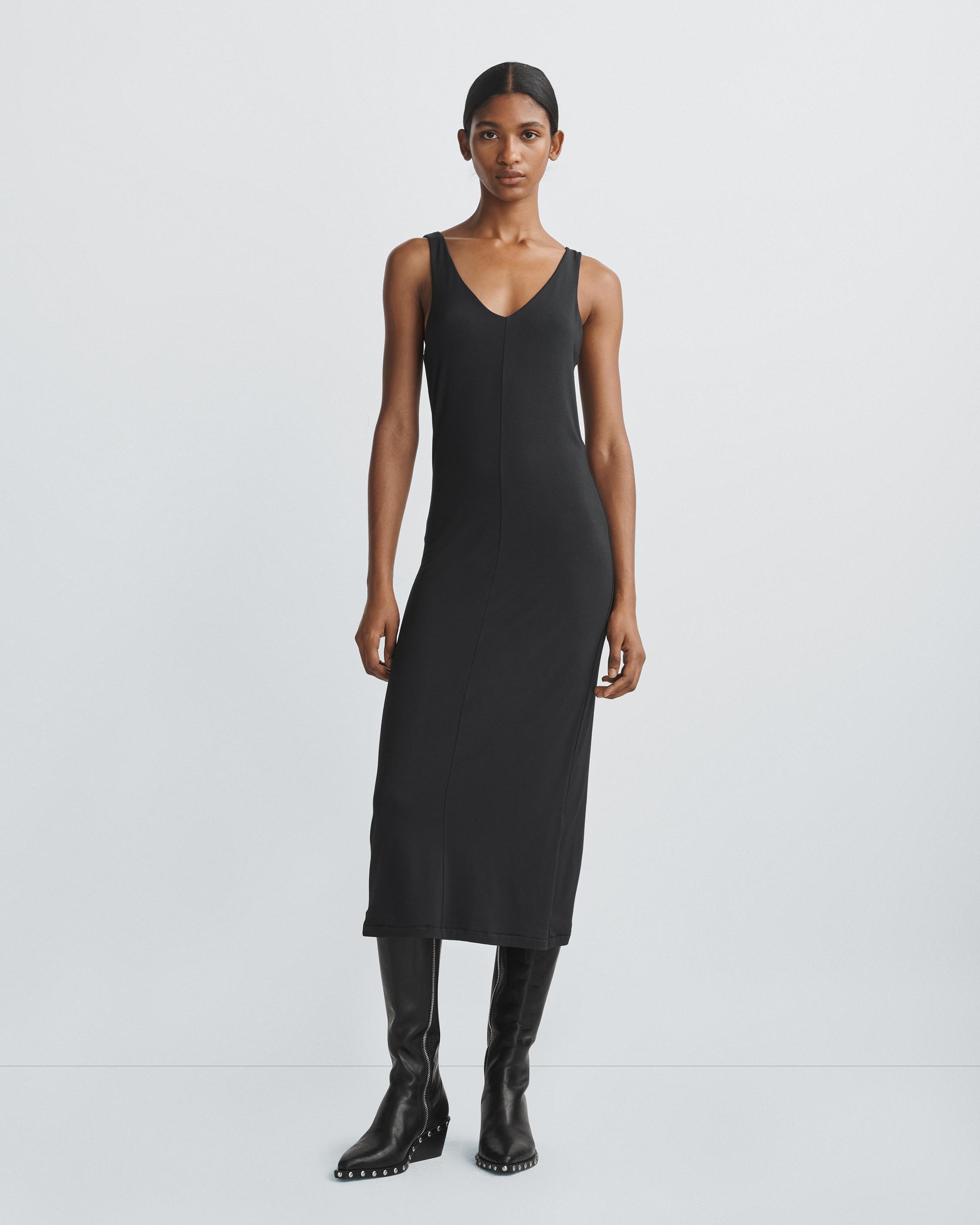 Luca V-Neck Midi Dress
Jersey Dress - 2