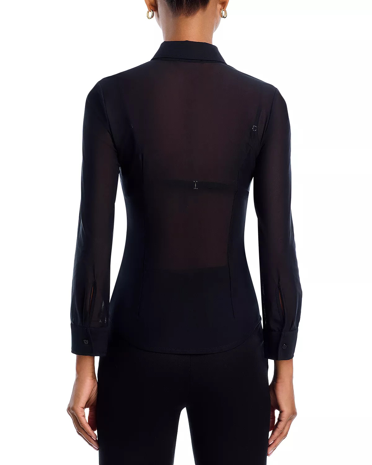 Indiana Fitted Mesh Blouse - 3