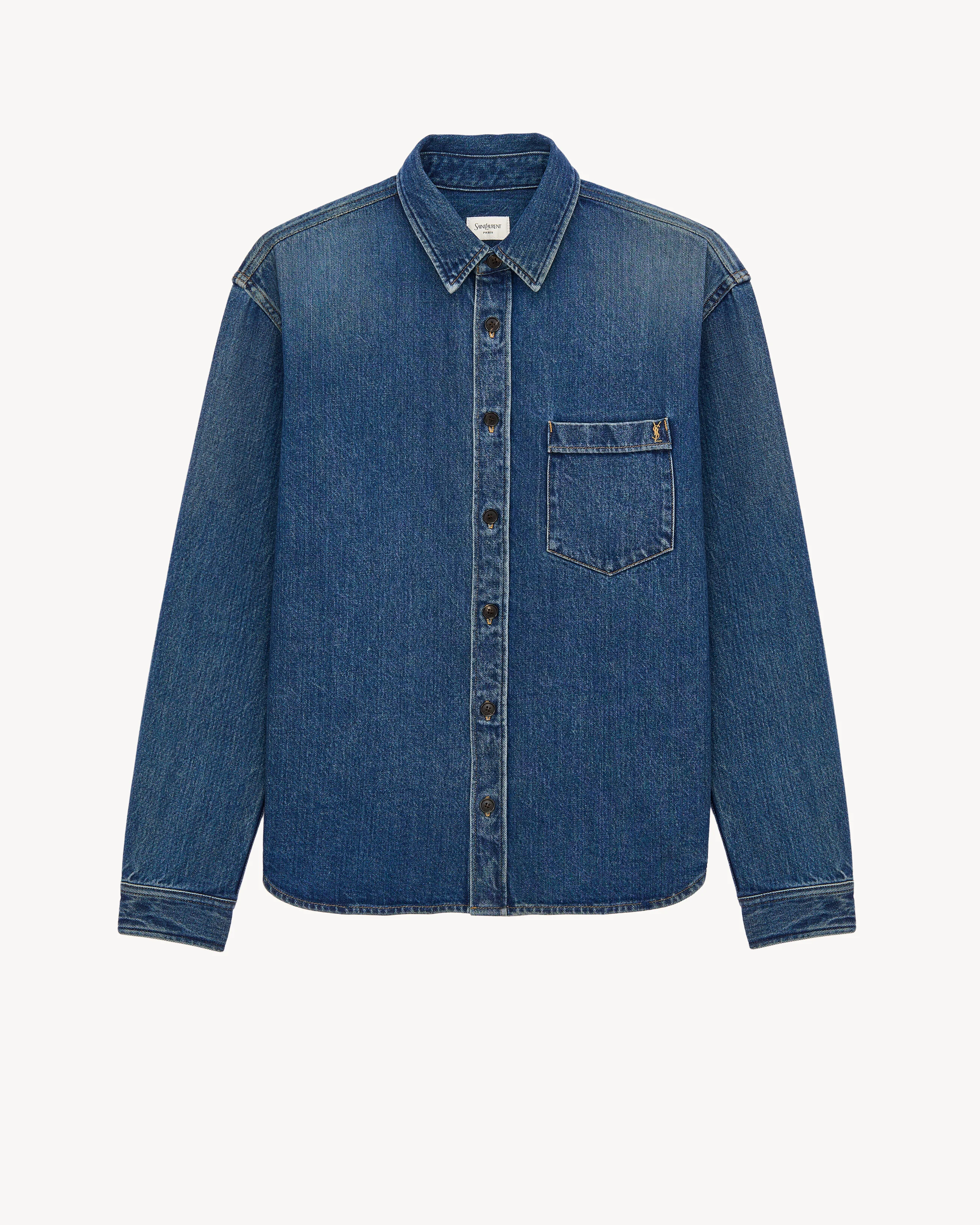CASSANDRE SHIRT IN DENIM - 1