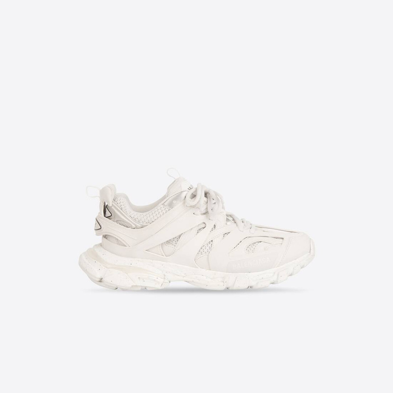 Women's Track Sneaker Recycled Sole in White - 1