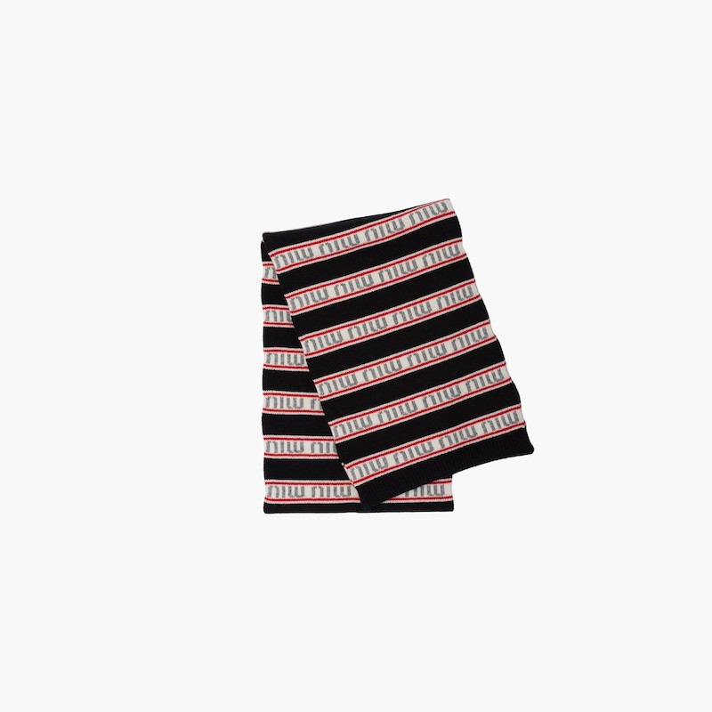 Miu Miu Knit scarf outlook