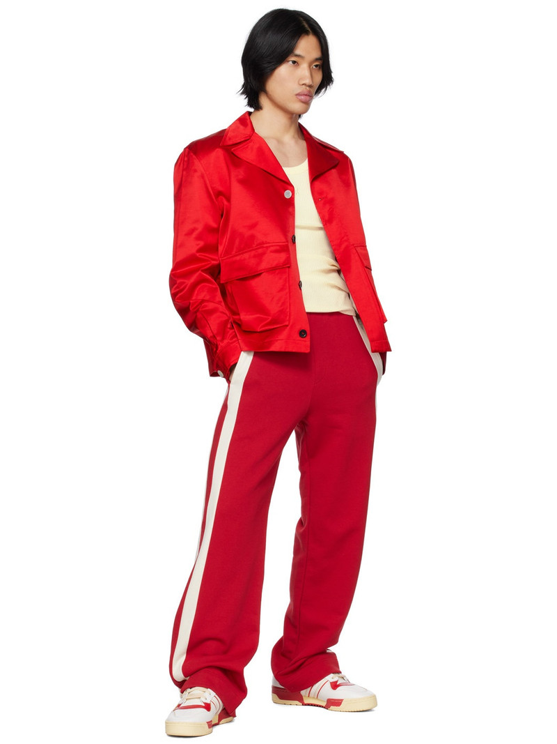WALES BONNER Red Unity Jacket outlook