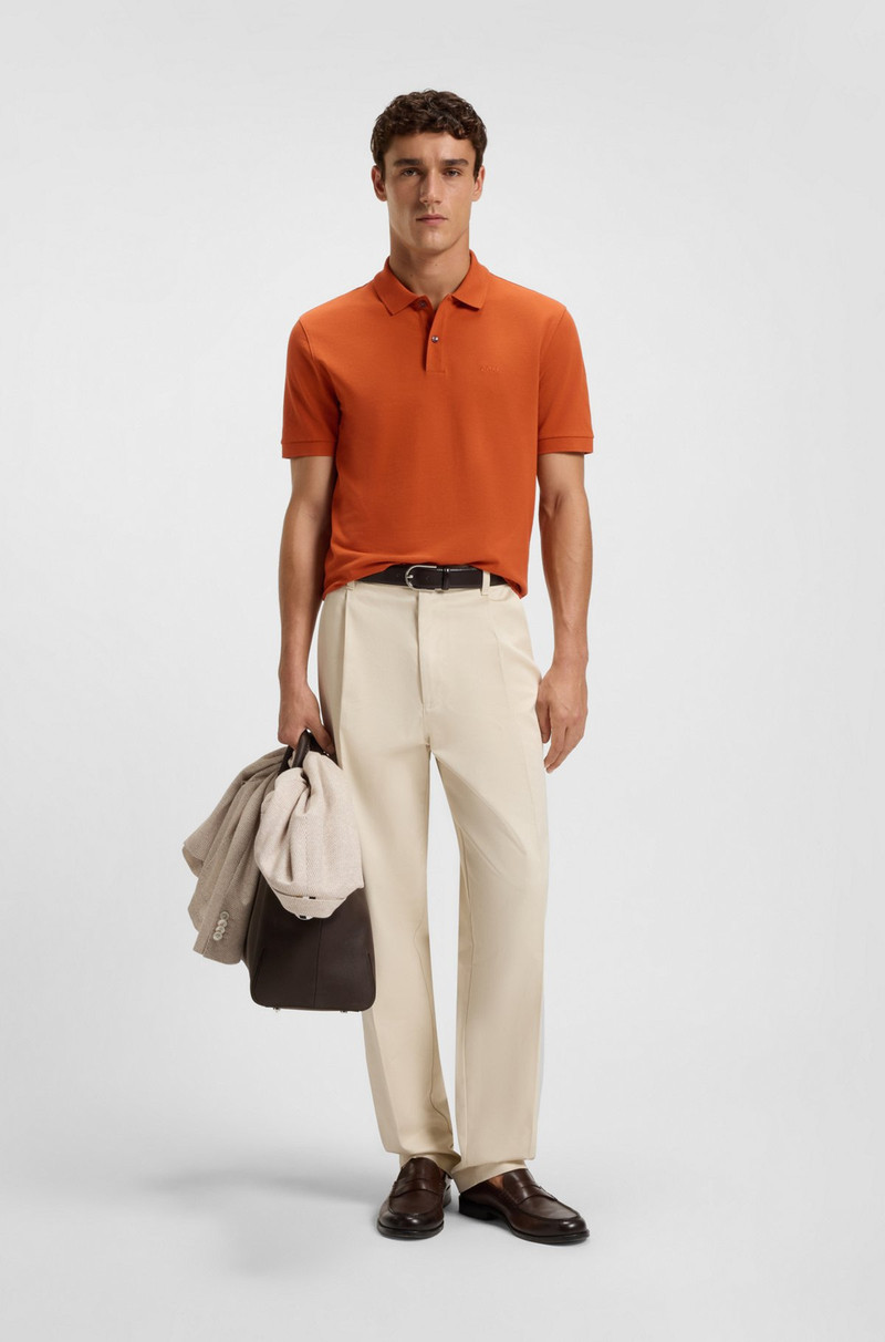 BOSS PALLAS POLO SHIRT IN COTTON PIQUÉ WITH LOGO DETAILS outlook