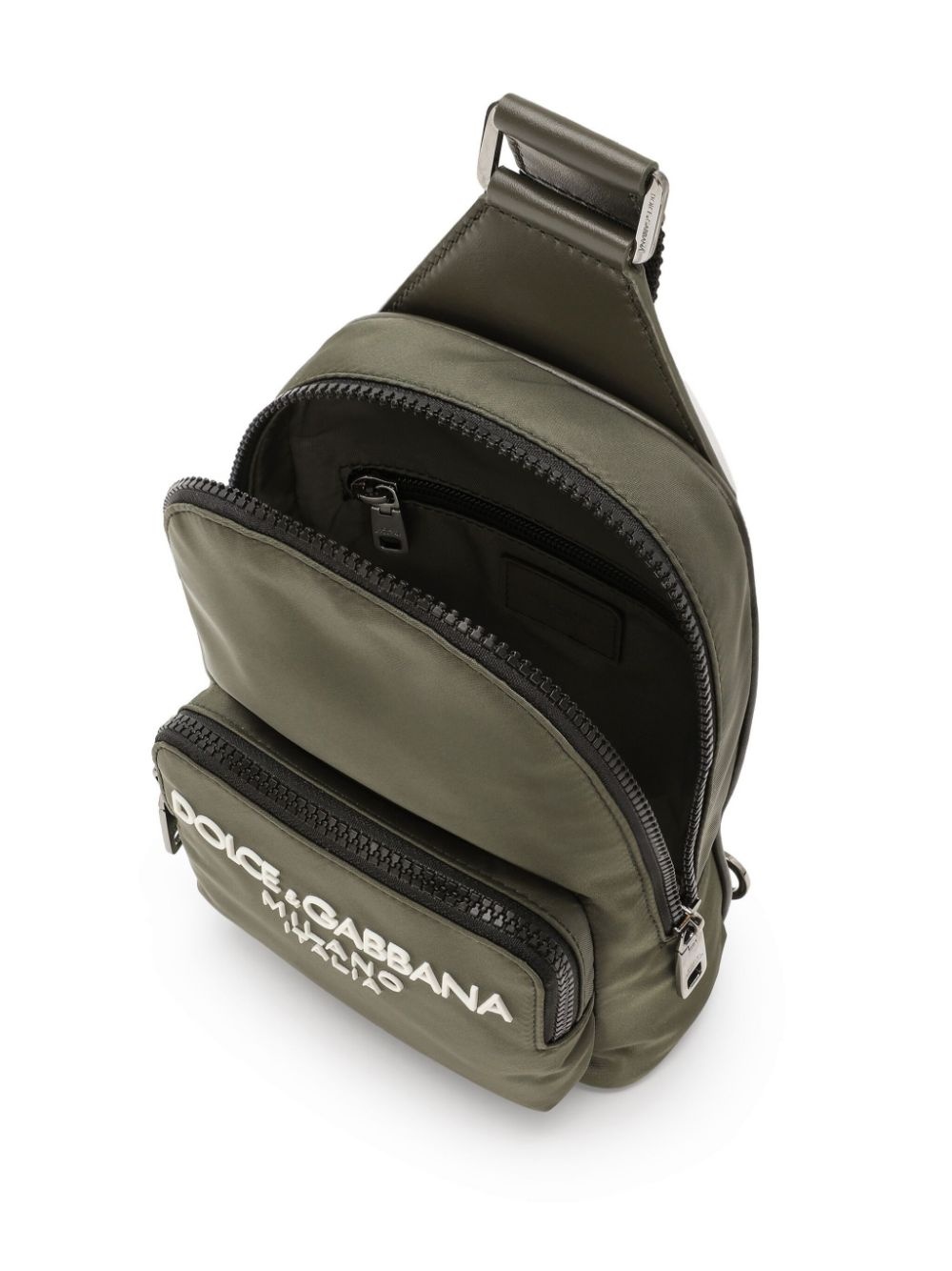 logo-print crossbody backpack - 5