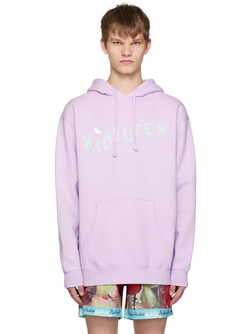 Purple Wavey Hoodie - 1