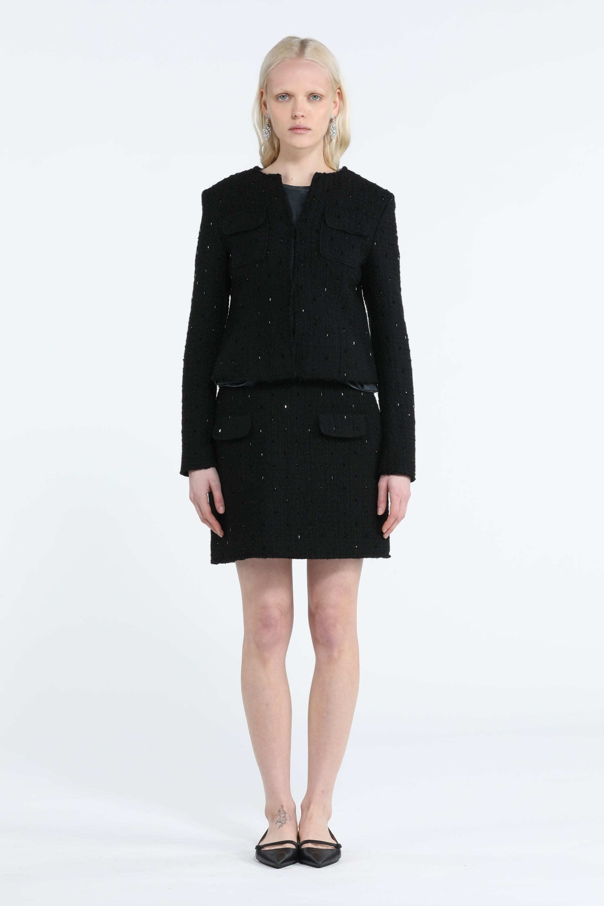 BEAD-EMBELLISHED JACKET - 4