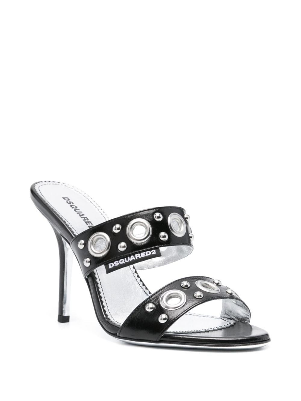 Gothic 100mm leather sandals - 2
