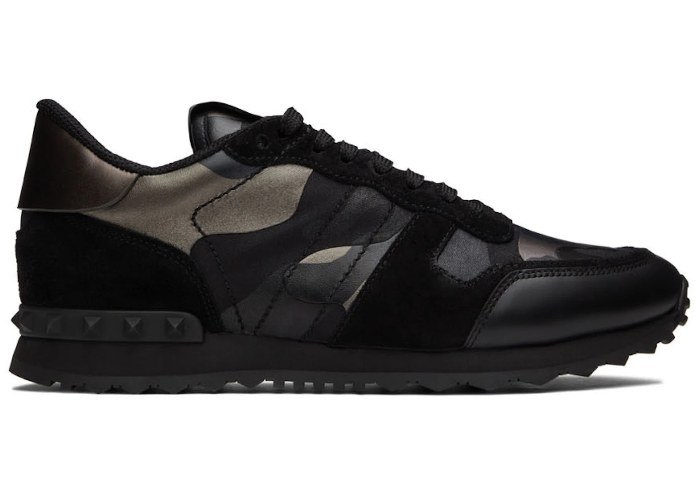 Valentino Rockrunner Black Metalic Camo - 1