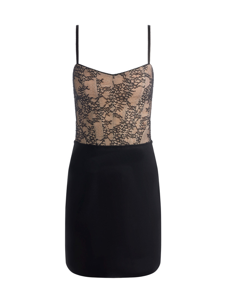CARLA LACE CORSET MINI DRESS 1